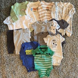 15 piece Lot - Baby Clothes - Newborn